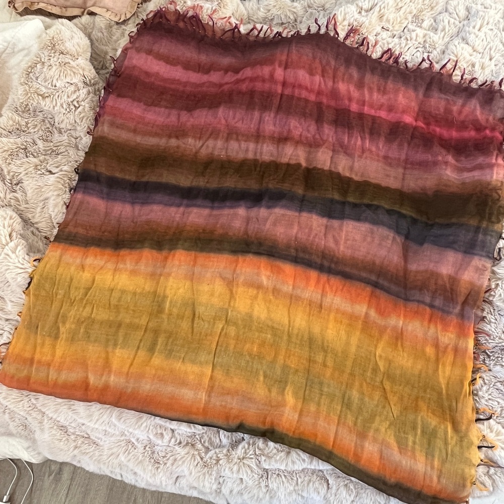 Peruvian Connection 💯 wool fall scarf